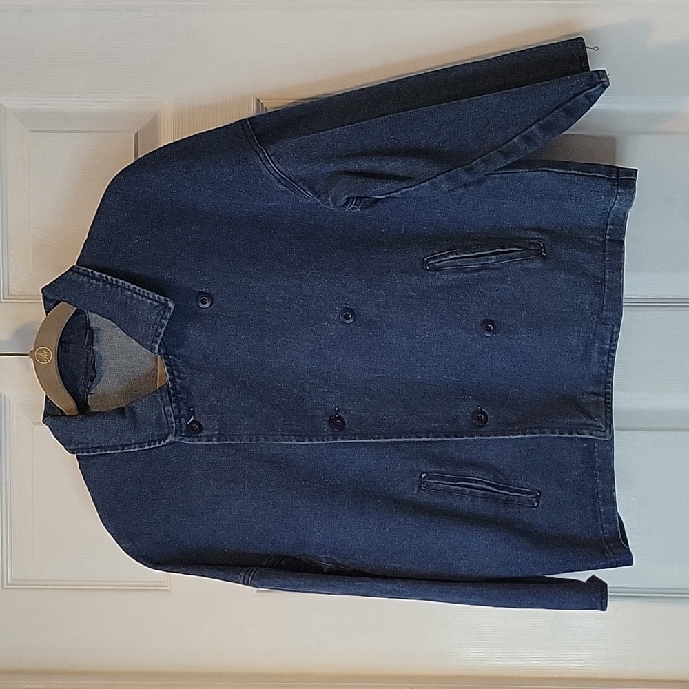 Vintage Bern Conrad convertible denim jacket